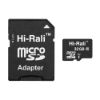  Зображення Карта пам`ятi MicroSDHC 32GB UHS-I Class 10 Hi-Rali + SD-adapter (HI-32GBSD10U1-01) 